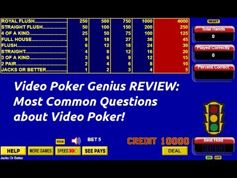 Video Poker Genius [REVIEW] - Ask Me Your Questions!
