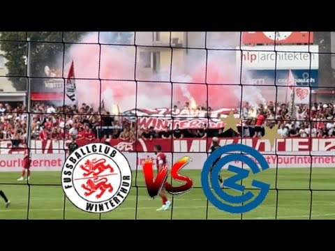 FC Winterthur vs. GC - Stadionvlog | WINTERTHUR DREHT KANTONS-DERBY🤯😮 | BIERKURVE FEIERT🍻 | VLOG #14