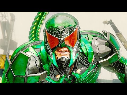 SPIDER MAN PS4 Spiderman Vs Scorpion & Rhino Boss Fight