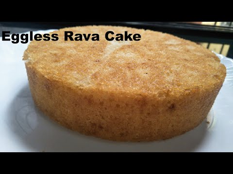 Rava Cake | Eggless Suji Cake | Without Oven | Spruha Cuisine