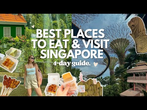 4 DAYS IN SINGAPORE - Best places to Eat and Visit in Singapore 🇸🇬 Ultimate Itinerary & Travel Guide