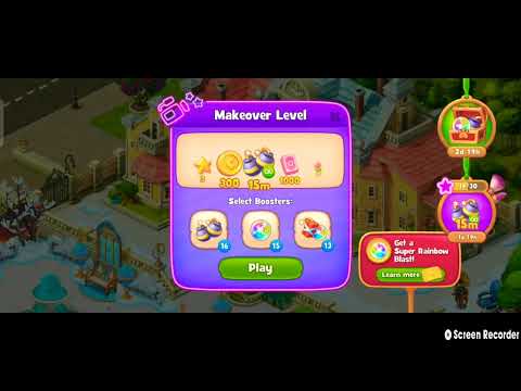 Gardenscapes I Level 618 I Makeover Level I One Shot