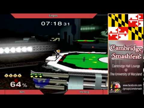 UMD Smashfest 2/7/14 - Ben vs Brig Winners R1