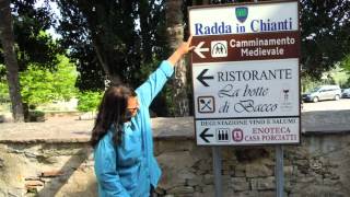 preview picture of video 'Radda & Volpaia in Chianti Tuscany Italy with Beverlyn & Marcel'