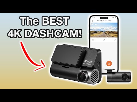 The BEST 4K DASHCAM in 2024! - 70mai 4K A810 Review