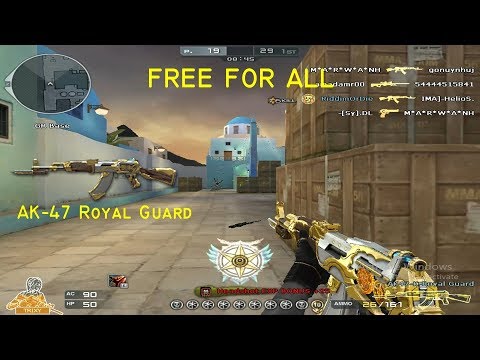 Crossfire West (Đột Kích Bắc Mỹ) 2.0: AK-47 Royal Guard| FFA (ĐẤU ĐƠN)