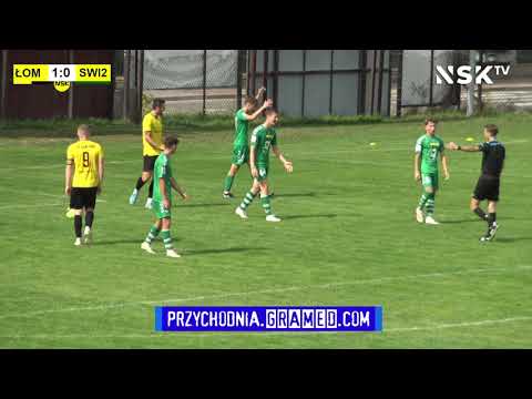 tv.nsk.pl [2:0 Daniel Ciechański 81 k] KS Łomianki - MKS Świt II Nowy Dwór Maz. 2:0 (0:0) 2023-08-27
