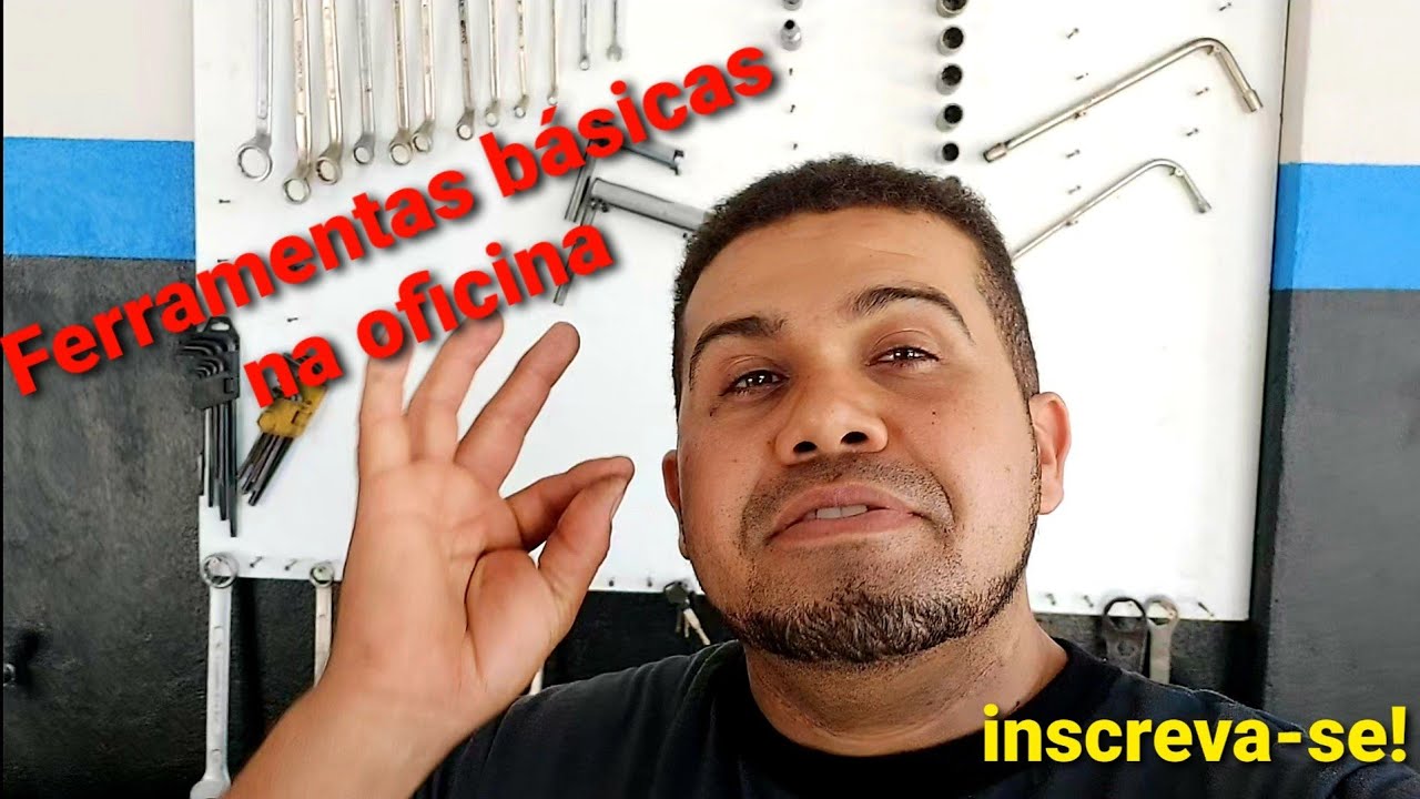 Ferramentas básicas p/ iniciar uma oficina ou fazer manutenção na sua moto.