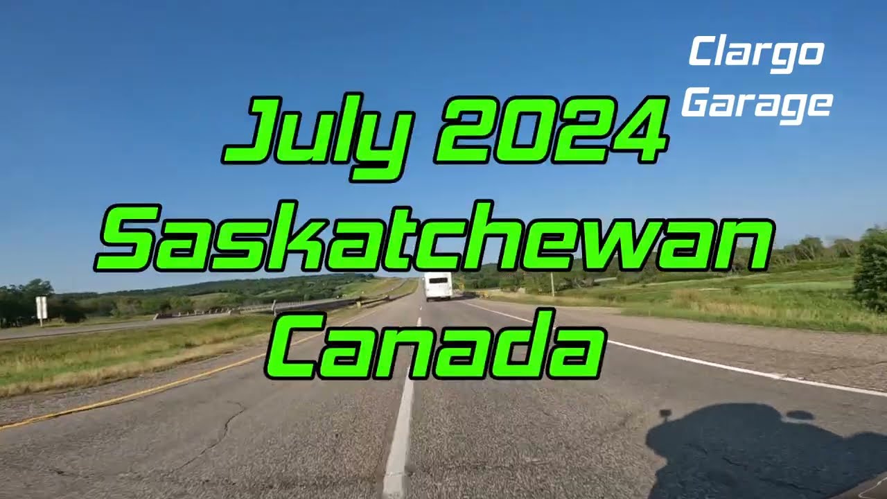 Riding Across Saskatchewan (Prairie Highway Tour, 2024)