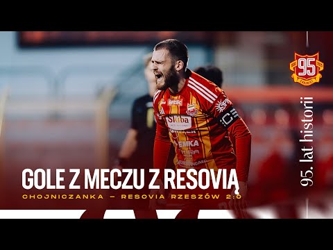 Chojniczanka - Resovia Rzeszów 2:0 (gole | 22.11.2025)