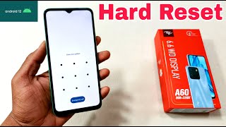 Itel A60 Hard Reset | Itel (A662L) Pattern Lock Remove | Without Pc | Password Forgot |