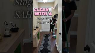 Always on go & trying to get it all done😓 clean with me as a single mama of 4