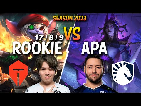 TES Rookie vs TL APA - Rookie TRISTANA vs APA CASSIOPEIA Mid - Patch 13.17 KR Ranked