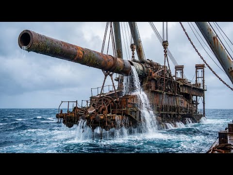 Reviving the Monster Restoring the World War II Schwerer Gustav Railway Gun from the Seabed