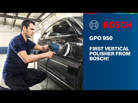 Bosch gpo 950 polisher, 600 - 2,100 rpm