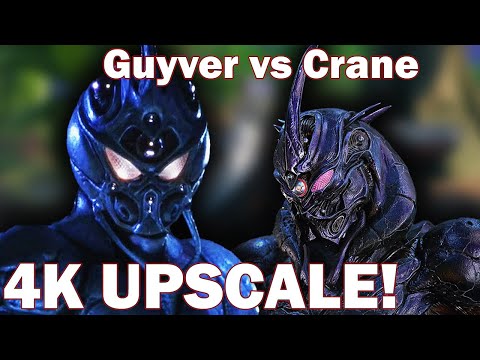 Guyver:  Dark Hero   - Guyver Vs Crane Epic final battle! 4K