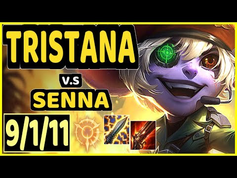 APOLLO (TRISTANA) vs SENNA - 9/1/11 KDA BOTTOM ADC GAMEPLAY - NA Ranked DIAMOND