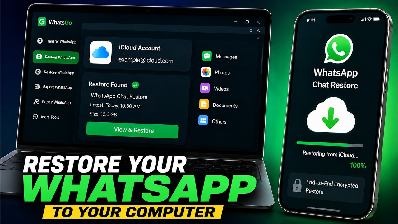 Restore Whatsapp From iCloud Without Uninstalling [2026 Updated]