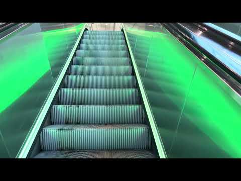 Helsinki, Finland. 3x KONE Escalator ride at Myllypuro Metro Station main exit