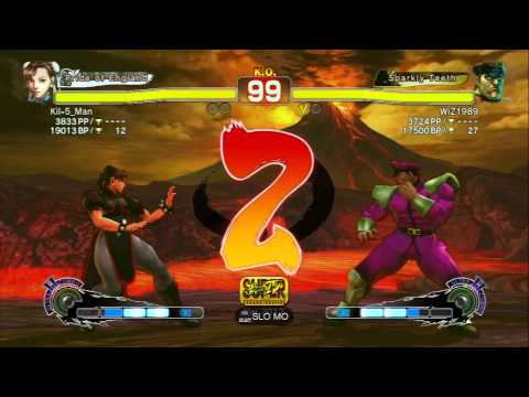 SSF4AE - Chun-Li (Kil-5_Man) Vs M. Bison (WIZ1989)