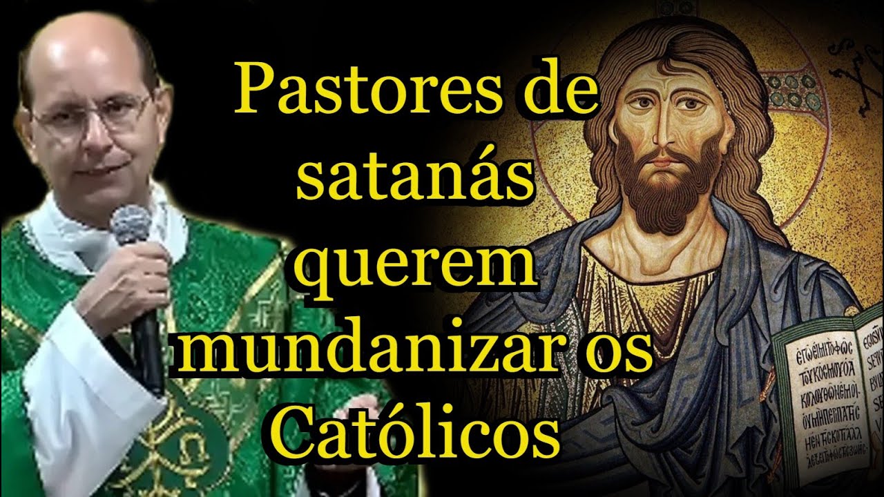 Pastores de satanás querem mundanizar os Católicos - Padre Paulo Ricardo #padrepauloricardohoje #fé