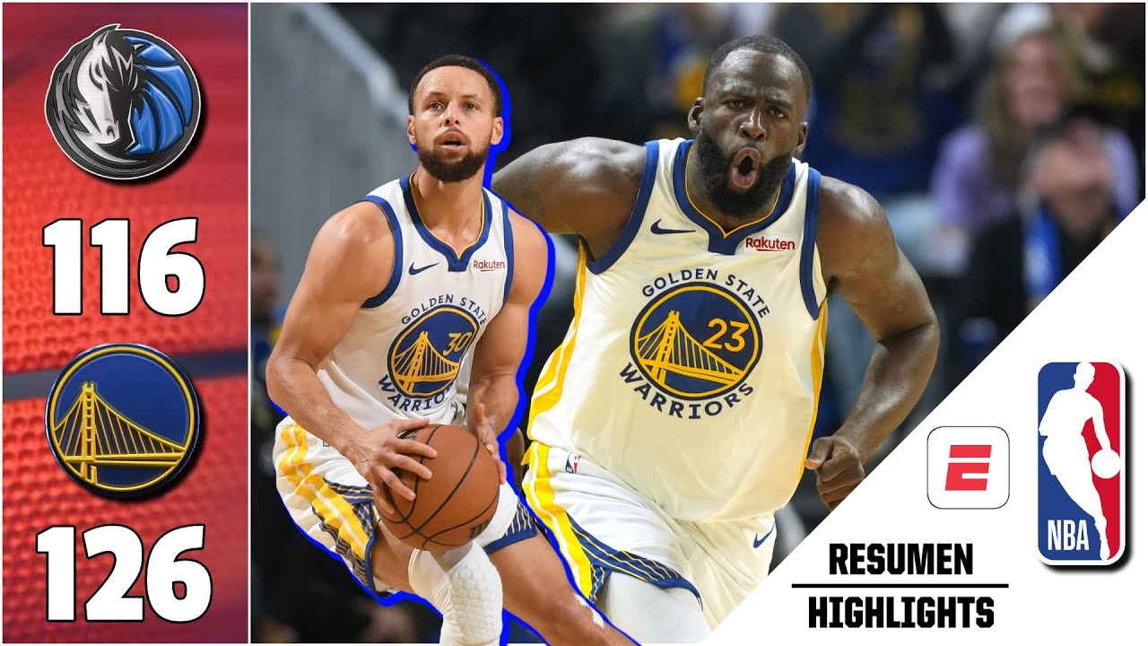 GOLDEN STATE WARRIORS dio el golpe de autoridad en NAVIDAD, venció 126-116 a DALLAS MAVERICKS | NBA