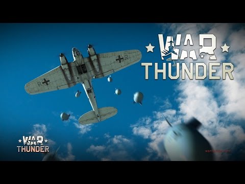 War Thunder - He 111 H-3 Lucky Bombing Run [60FPS]