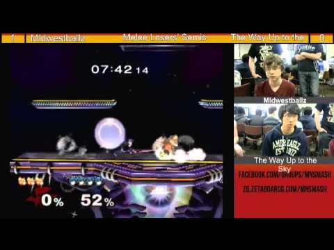 U of M Triweekly 5: SLSF, Midwestballz (Fox) vs. The Way Up to the Sky (Marth)+Bonus Friendly [SSBM]