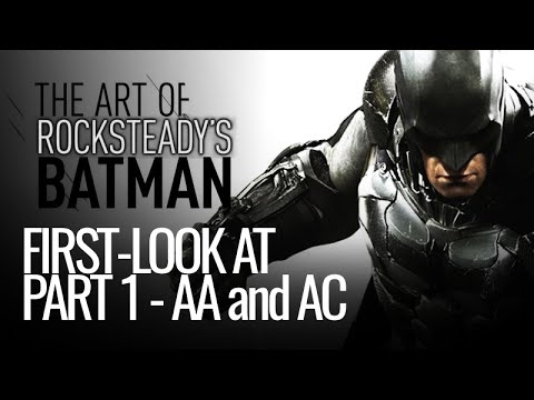 The FIRST LOOK at "THE ART OF ROCKSTEADY'S BATMAN" - Part I, Arkham Asylum and City