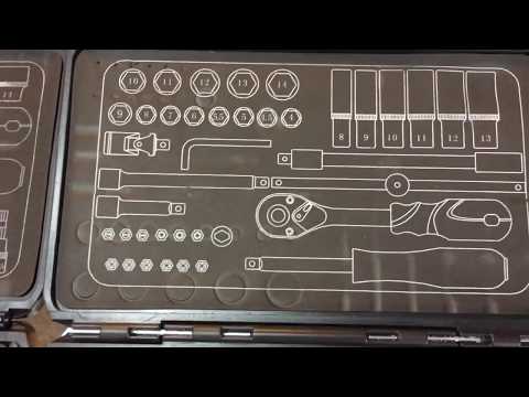 Įrankių rinkinys Yato YT-14471 - 38 elementai video
