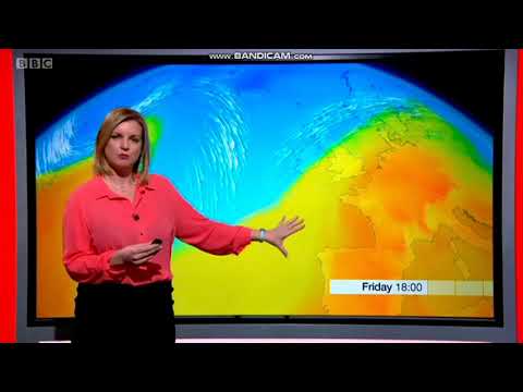 Emily Wood BBC Spotlight evening weather October 3rd 2018 - 60 FPS