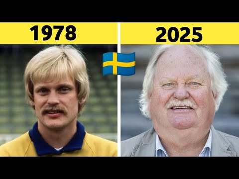 🇸🇪 Sweden ⚽ World Cup 1978 Squad – Then and Now | Legends of Football | Before & After 2025