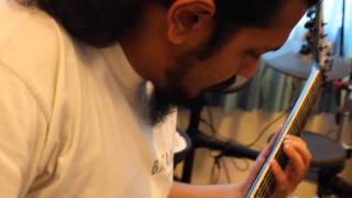 Tracking guitars for &quot;Shell Broken Hell Loose&quot; with Sidharth [Zygnema]