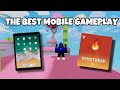 The BEST 1v1 Winstreak Mobile Gameplay EVER.. (Roblox Bedwars)
