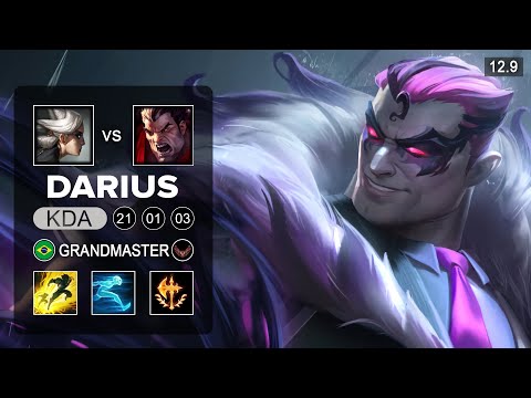 Darius vs Camille Top - BR Grandmaster - Patch 12.9 Season 12