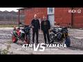 KTM 990 Duke R Vs Yamaha MT 09 SP Ultimate Naked Shootout KNOX