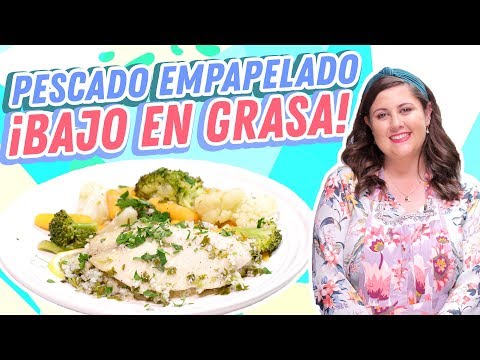 Pescado empapelado al ajo con limón y perejil, ¡bajo en grasa! | Hasta la Cocina con Lucía Mena