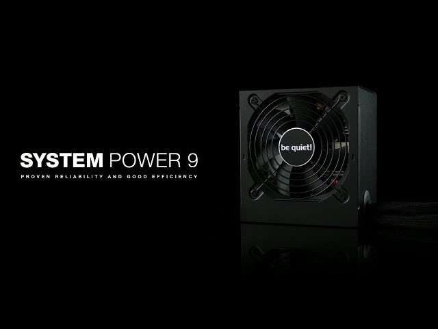 Be Quiet! System Power 9 400W 80 Plus Bronze video