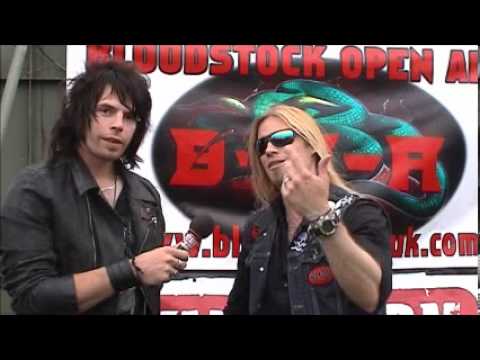 Jake (Death Valley Knights) interview @Bloodstock 2012 with Johnny Thrash (TotalRock)