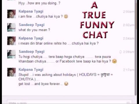 Hilarious Indian Facebook Chatting Video