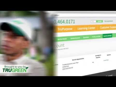Managing Your Account With Trugreen