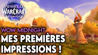 MES PREMIERS PAS SUR L'ALPHA DE WOW MIDNIGHT ! 🔥🔥