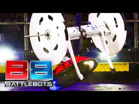 WILL HUGE GET SPUN OUT BY GIGABYTE? | Huge vs Gigabyte | BattleBots