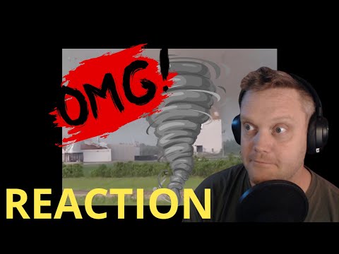 Insane close up footage of tornadoes! A SWEDE reacts!!