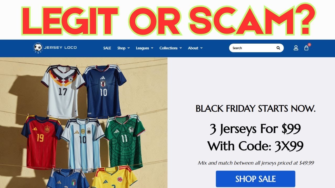 JerseyLoco Reviews - Is Jersey Loco Legit or Scam?