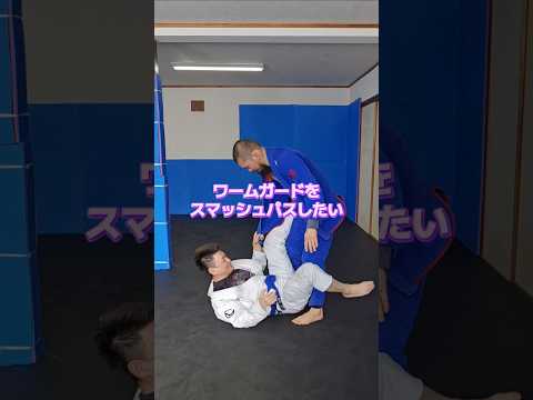 #スマッシュパス #パス #ワームガード  #ブラジリアン柔術 #bjj #jiujitsu #格闘技 #北海道 #オホーツク #北見市