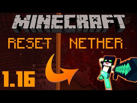 Tutorial: How to Reset Nether on Minecraft 1.16