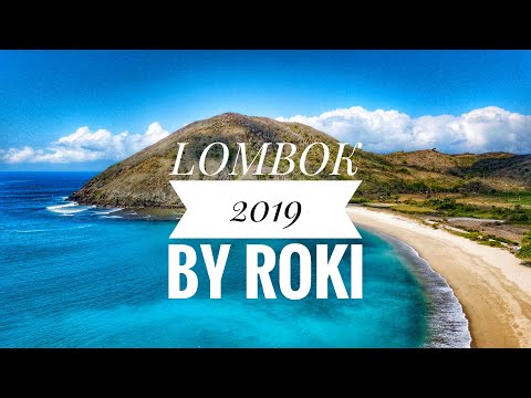 Lombok , Indonesien 2019. Cinematic drone footage 2020.