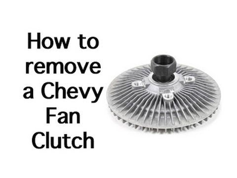 How to Install Replace Fan Clutch 1996-99 GMC CHEVY Silverado C1500