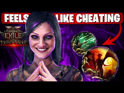 COMPLETELY BROKEN Witch Leveling Build in POE2 0.4